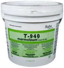 Marmoleum T940 Tile Adhesive B&R: Flooring & Carpeting Marmoleum 