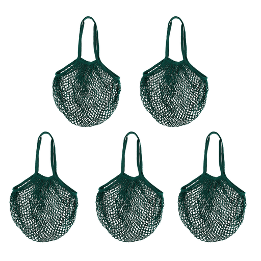 Reusable Grocery Mesh Bag, Set of 5 Home & Garden Yellow Lavender 