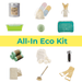 Kiwi Eco Box | All-in Zero-Waste Starter Kit Home & Garden Yellow Lavender 