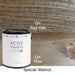 ECOS Paints - Wood Stain B&R: Paint, Stains, Sealers, & Wall Coverings Ecos Paints Special Walnut 2 oz 