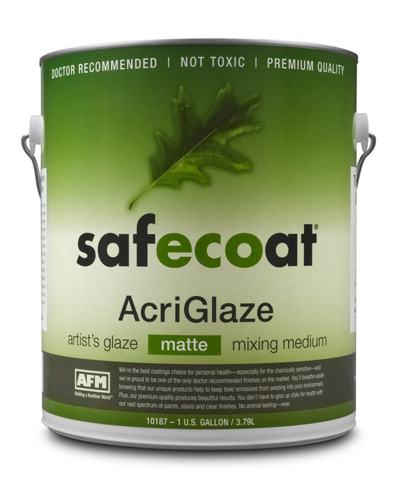SAFECOAT® ACRIGLAZE MATTE B&R: Lumber & Wood Products AFM Safecoat Quart 