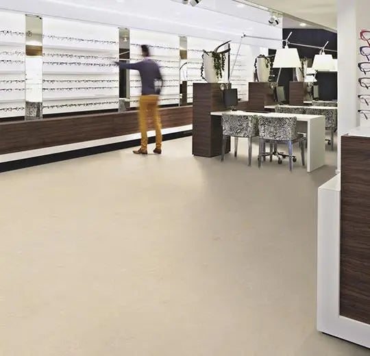 Marmoleum Modular Tile - Cloudy Sand - t3711 B&R: Flooring & Carpeting Forbo 