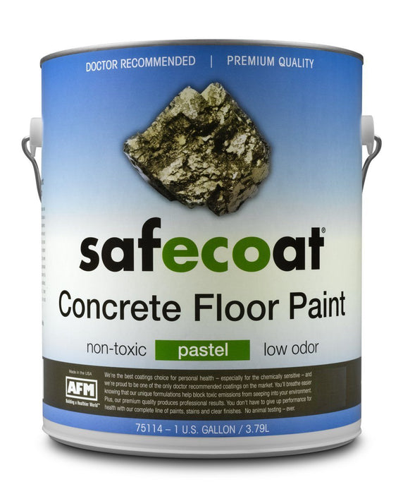 SAFECOAT® CONCRETE FLOOR PAINT B&R: Paint, Stains, Sealers, & Wall Coverings AFM Safecoat Gallon 