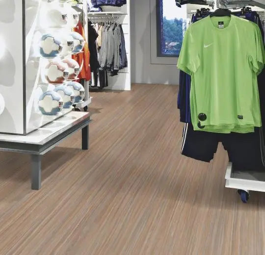 Marmoleum Linear Striato - Compressed Time - 5225 B&R: Flooring & Carpeting Forbo 