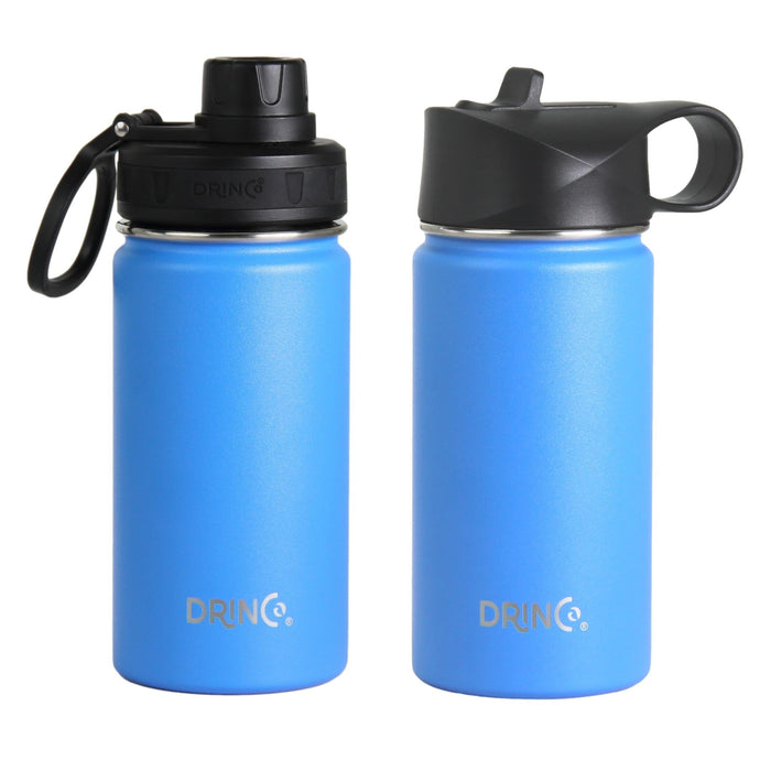 Drinco Black Sport 18-oz. Stainless Steel Water Bottle One-Size