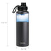 DRINCO® 40oz Stainless Steel Sport Water Bottle - Black Drinkware Orchid Lavender 