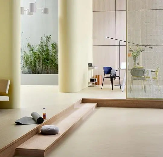 Marmoleum Linear Striato - Desert Sand - 5255 B&R: Flooring & Carpeting Forbo 
