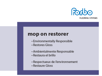 Forbo/Marmoleum Mop On Restorer B&R: Flooring & Carpeting Forbo 