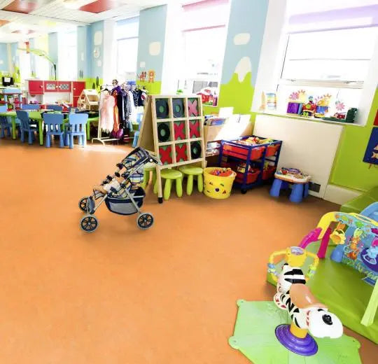Marmoleum MCS - Golden Saffron - 3847 B&R: Flooring & Carpeting Forbo 