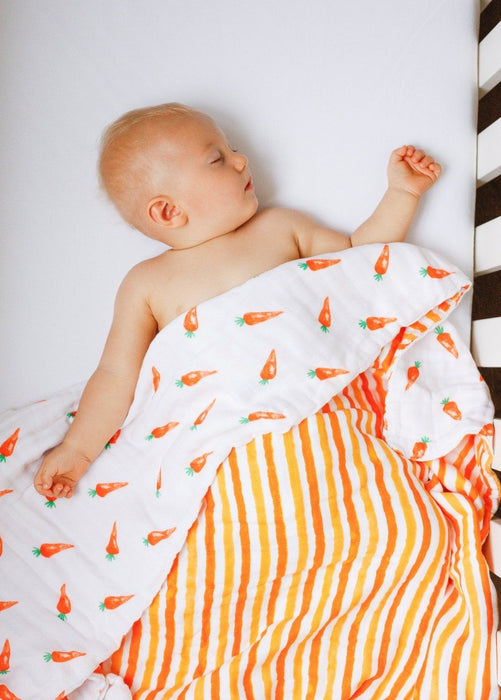 ORGANIC SNUG BLANKET - CARROTS Gifts Malabar Baby 