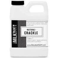 The Real Milk Paint Co Natural Crackle Paint Finish B&R: Lumber & Wood Products The Real Milk Paint Co. 