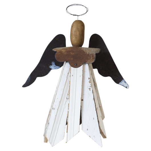 Standing Angels H&G: Home Decor Dryads Dancing Medium White 
