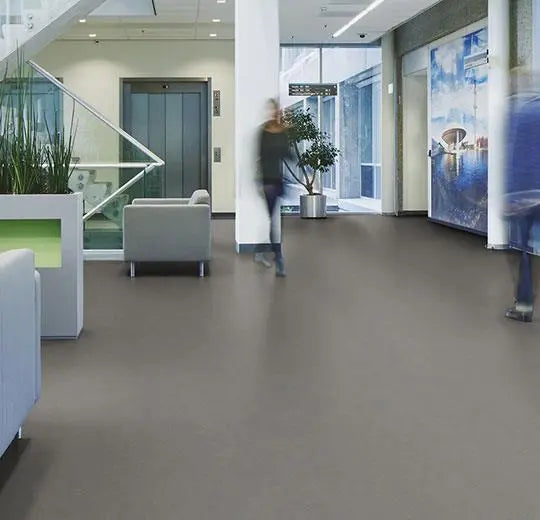 Marmoleum Concrete - Meteorite - 3705 B&R: Flooring & Carpeting Forbo 