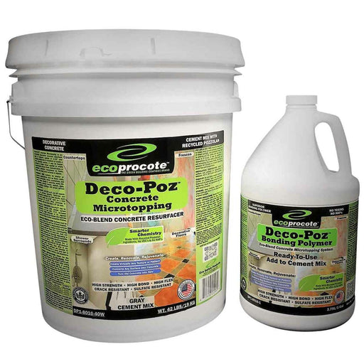 Deco-Poz Concrete Resurfacer Kit B&R: Cabinets & Countertops Eco Safety Products 