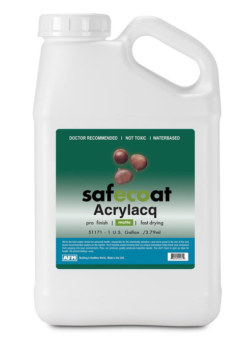 SAFECOAT® ACRYLACQ MATTE B&R: Lumber & Wood Products AFM Safecoat Quart 