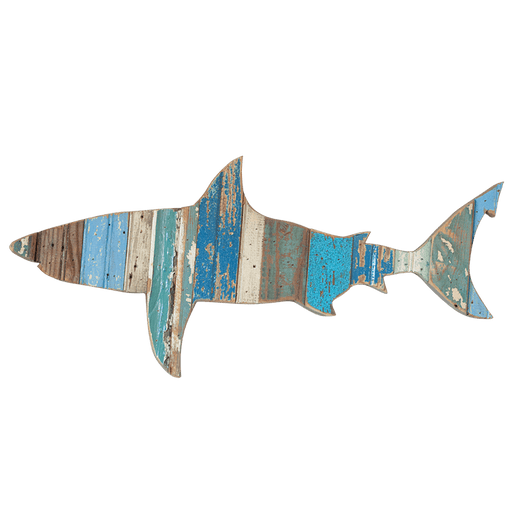 Wall Art - Great White Shark H&G: Home Decor Dryads Dancing Coastal 