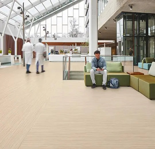Marmoleum Linear Striato - Silt Stone - 5256 B&R: Flooring & Carpeting Forbo 
