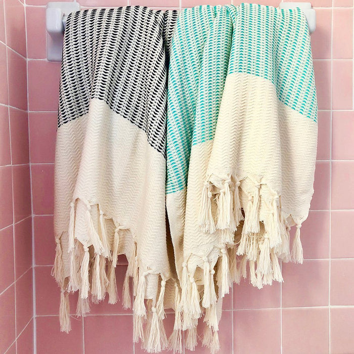 Plush Wavy Turkish Towel