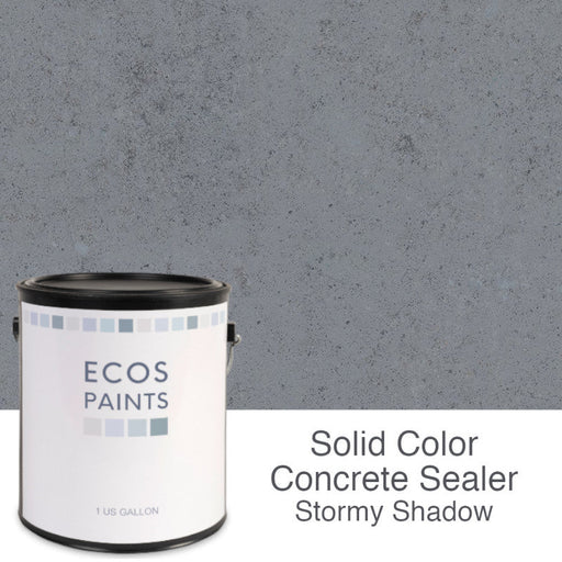 ECOS Paints - Solid Concrete Sealer B&R: Paint, Stains, Sealers, & Wall Coverings Ecos Paints Gallon Stormy Shadow 