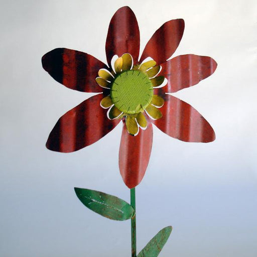Zinnia on Stalk H&G: Gardening Dryads Dancing 
